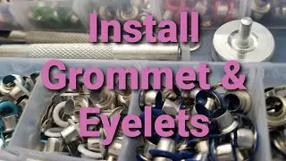 How to Install a Grommet and Eyelet: Embroidery and Sewing Related