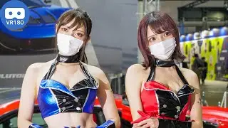VRで見れるコスプレコンパニオンさん【東京ゲームショウ2022 VR180】