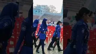 Police girl of Bangladesh #bangladesh #police #omen