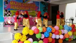 Persembahan prasekolah SK TMN BUNGA RAYA 2 Tarian Nirmala