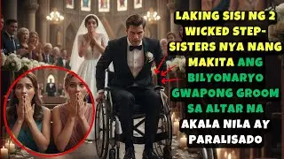 LAKING SISI NG 2 WICKED STEP-SISTERS NYA NANG MAKITA ANG BILYONARYO GWAPONG GROOM SA ALTAR NA AKALA 