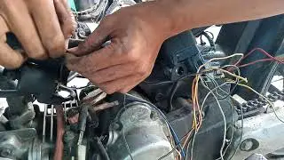 CARA MEMBUAT JALUR PENGAPIAN. KUNCI KONTAK. LAMPU DEPAN & PENGISIAN AKI ‼️ SUZUKI SMAS