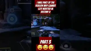Reason Why Gambit Got Nerfed in Destiny 2 Part 3 #destiny2montage #gaming