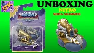 UNBOXING Skylanders SuperChargers NITRO SODA SKIMMER
