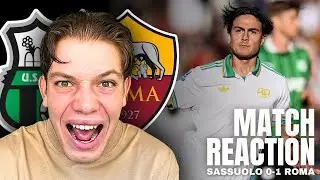 DYBALA MASTERCLASS! Sassuolo 0-1 Roma REACTION