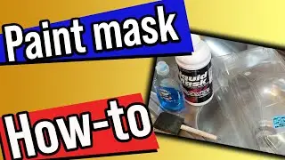 Hobby 365: How to clean a R/C body and use liquid mask