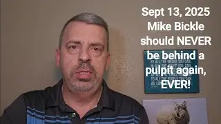 Sept 13 2025 Mike Bickle should NEVER be behind a pulpit EVER!