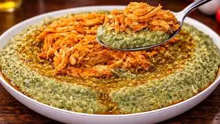 How to Cook Stinging Nettle with Chicken | Traditional Anatolian Food &mdash; Rare Wild Edible Recipe