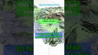 Big Bend National Park 3D Flyover | The Remote Frontier: Rio Grande & Chisos Mountains #3dtopo