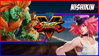 SFV CE - NISHIKIN(BLANKA) VS (POISON) 🌘 MeiaLua 🌘