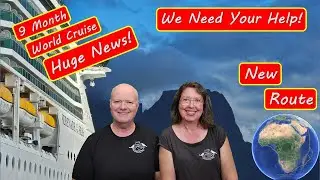 Ultimate World Cruise Huge Changes We need your help #ultimateworldcruise  #royalcaribbean #africa