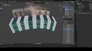 Criação do cenário blainer 3 d