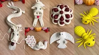 Chinese Pastry - Fancy Steamed Buns! The Chinese Dragon Is Lifelike!