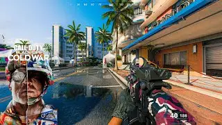 Call of Duty  Black Ops Cold War Map Miami Strike Free For ALL😮