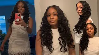 Sensationnel Butta Lace Crimp Vibes Wig Review | Glueless & Alopecia-Friendly Style! #alopecia 