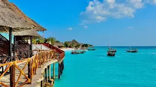 A Look At Amaan Beach, on Zanzibar