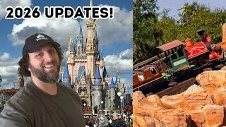 Disney's Magic Kingdom 2026! ALL Updates Incoming, Construction On New Lands & Rides Re-Opening!