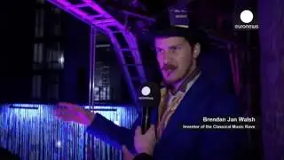 EURONEWS: Classical Music Rave with Brendan Jan Walsh a.k.a. Mr Van Walsh at the Tallinn Music Week