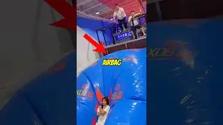 This Airbag Trampoline Is Next Level 😂🔥