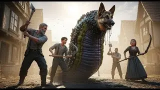 BRAVE RESCUE TEAM SAVES: GERMAN SHEPHERD FROM NIGHTMARE LEECH HYBRID!