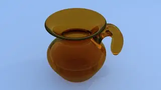 Bezier Curves Modeling with Screw Modifier in Blender 3D