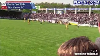 01.05.17 Wiener Sportklub - First Vienna FC  - Highlight  (1. Halbzeit / 31:28) am 01.05.2017 17:04