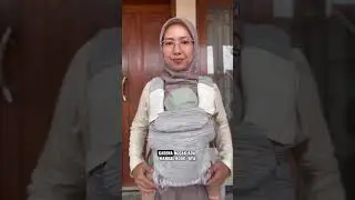 Gendongan Mooimom airyknit harga sekitar 1,1 juta #gendonganssc , yg kepengen cekout bisa cek dilink