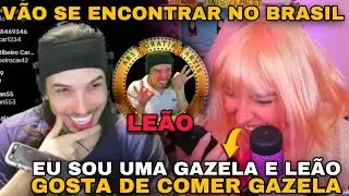 BAGUAL LIGOU PARA A PORTUGUESA NOVAMENTE! ELA REAGIU SEU VIDEO IMITANDO UM LEÃO! VÃO SE ENCONTRAR