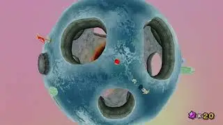 Super Mario Galaxy 2 - Cosmic Cove Galaxy: Catch That Star Bunny