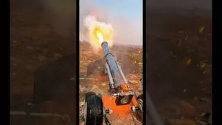 Heavy Toy Artillery Test Fire Shooting #ca&ntilde;&oacute;n #пушка #Kanone #미니 대포 #canh&atilde;o #toys #gift #shorts