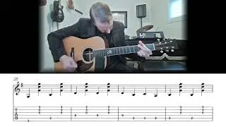 Ring of Fire - Carter Style Guitar Lesson (Sheet Music + TAB)