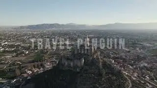Spain 🇪🇸 Murcia, Christ of Monteagudo [4K] Drone Stock Footage 3
