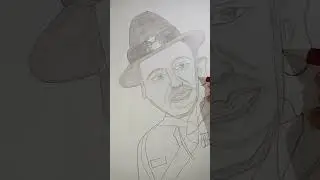 Tribute CDS General Bipin Rawat ji 🙏 Pencil ✏️ sketch