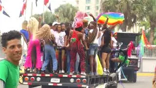 MARCHA ORGULLO GAY  TOMA SANTO DOMINGO PARA RECLMAR ESPACIOS #orgullolgtbi