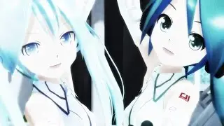 【MMD】Lat式ミク改変793CoolStyle「Dive to Blue」 (60FPS)