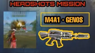 M41A - Genos Skin Test ( Freefire) Headshots Mission