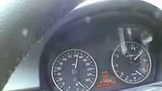 BMW E90 320i 0-200 km/h