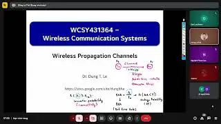 Hệ thống th&ocirc;ng tin v&ocirc; tuyến (Wireless Communication Systems) - Ts L&ecirc; Thế Dũng - 05/09/2025