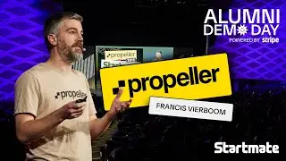 Francis Vierboom, Propeller | Startmate Alumni Demo Day (powered by Stripe)