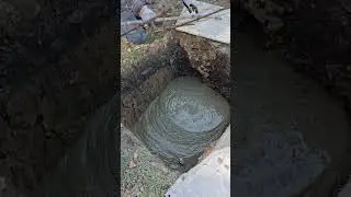 steel rebar reinforcement attached to concrete wire mesh.#construction #work #satisfying #metal #job