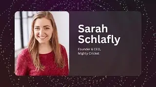 How She Built a Cricket Protein Business That Uses 2,000x Less Water Than Beef (ft Sarah Schlafly)