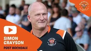 Rochdale Reaction | Simon Grayson