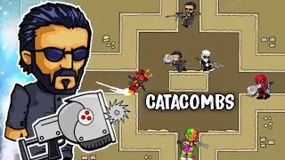 CATACOMBS ME CUTTER vs CUTTER | Mini Militia