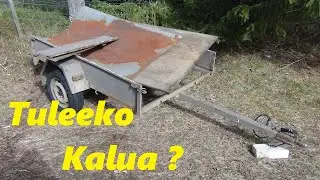 Vanhan henkilöauton peräkärryn kunnon tarkistus