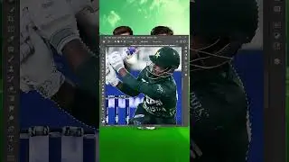 PAKISTAN VS SOUTH AFRICA 1st ODI POSTER DESIGN | Cricket Match | #saimayub #photoshop #graphics