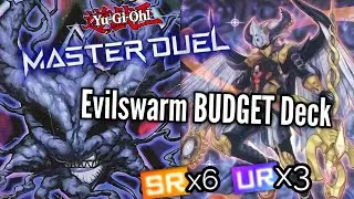 (Evi-)lswarm BUDGET Deck Profile Yugioh! Master Duel Cheap Control Deck [6SR/3UR] Decklist&more
