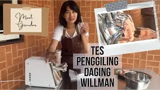 REVIEW & TES PENGGILING DAGING LISTRIK RUMAHAN / MEAT GRINDER WILLMAN | DAGING AYAM GILING