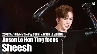 [4K Multi-cam] 250213 & 16 Babymonster《Sheesh》Anson Lo focus// Katch The Pop SUNMI x ANSON LOxJEREMY