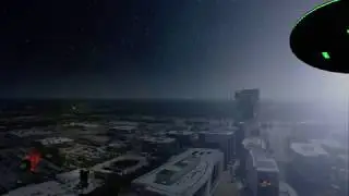 Alien Invasion After Effects Scene (no audio)
