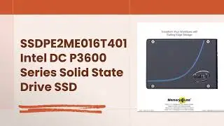SSDPE2ME016T401 Intel DC P3600 Series 1.6TB Solid State Drive (SSD) #SSDPE2ME016T401